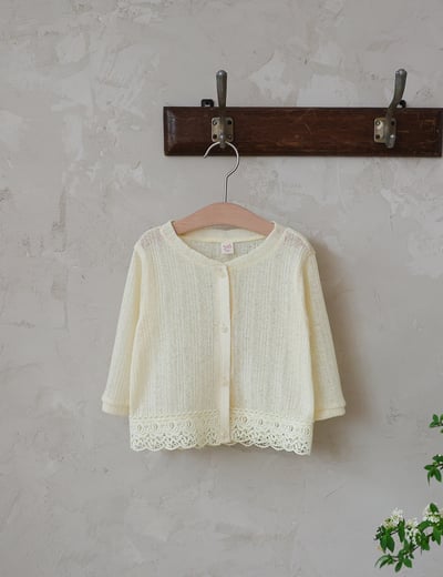 032327下擺花邊外套(四色)4