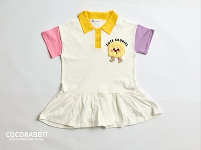 041358翻領連身裙1