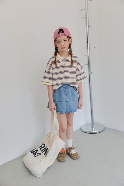 041033翻領條紋上衣(兩色)10