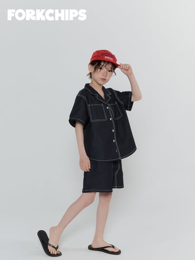 042024翻領直紋上衣9