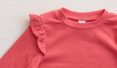 15504小花邊上衣(五色)8