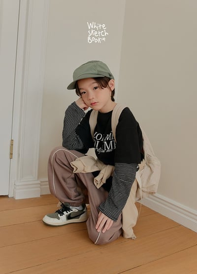 42917線條束口褲(五色)6