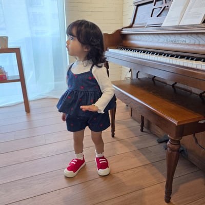 11203捲邊上衣(兩色)7