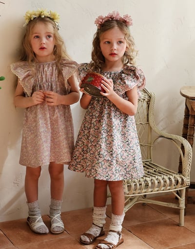 032330花花連身裙(兩色)8