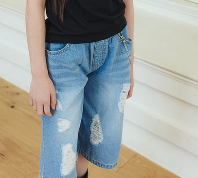 032432破破牛仔短褲1