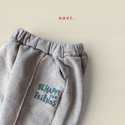 30038英文束口褲(兩色)13