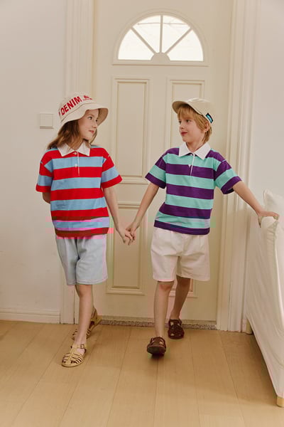 041113翻領條紋上衣(兩色)8