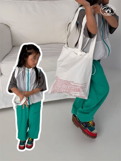 041620親子英文束口褲(三色)6