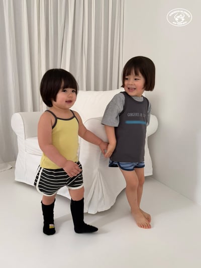 041622條紋短褲(兩色)3