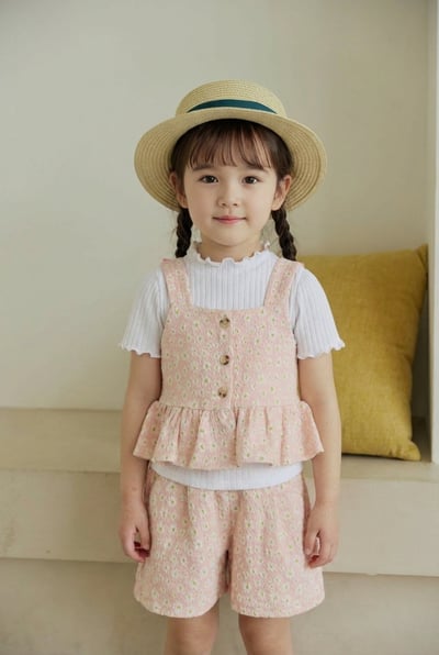 042337親子花短褲(五色)7