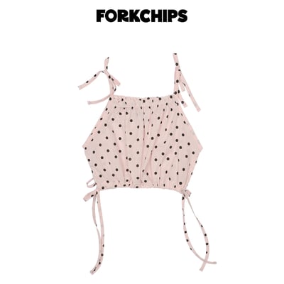 042045點點綁帶背心(兩色)2