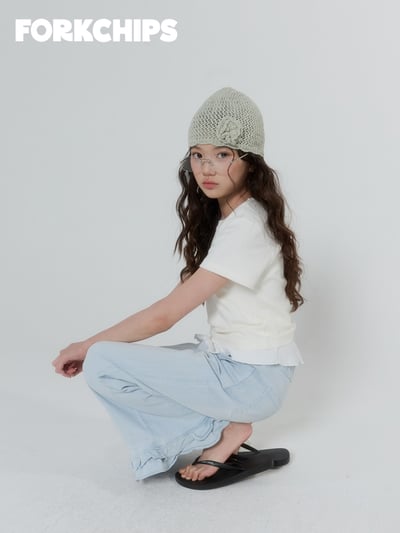 042063玫瑰針織帽(五色)9