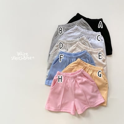 030913素面線條短褲(八色)1