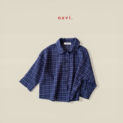 041506翻領格子上衣(兩色)2