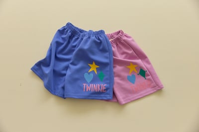 042369圖形短褲(兩色)2