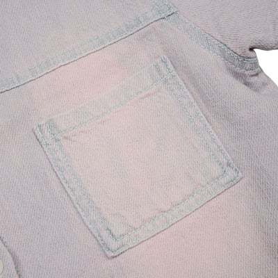 042033翻領刷色上衣(兩色)6