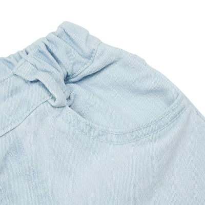 042053淺藍花邊牛仔褲5