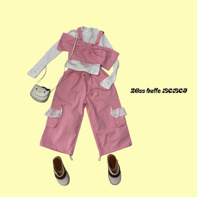 53024外搭造型蝴蝶結背心(兩色)3