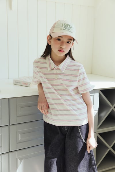 032402翻領條紋上衣(兩色)10