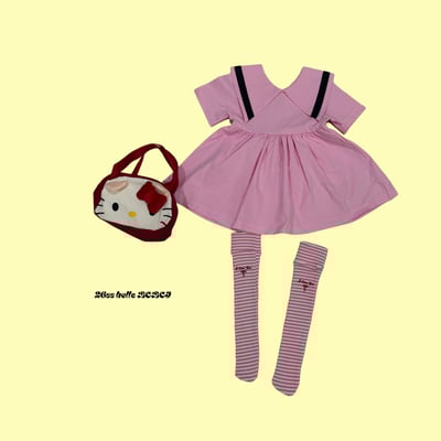 53022造型連身裙(兩色)4