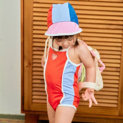 031744愛心泳裝(附泳帽)14