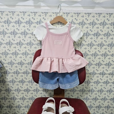 031741蝴蝶結牛仔短褲7