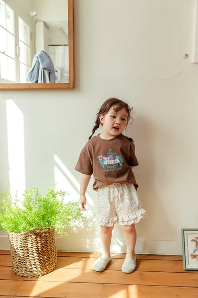 040915花短褲(兩色)6