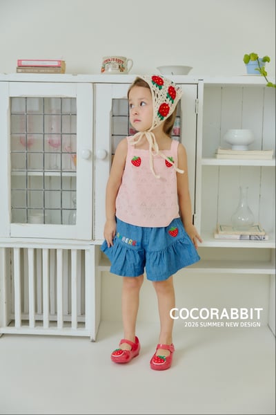 041317櫻桃草莓頭巾(兩色)6