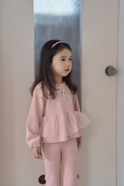 25427粉紅蝴蝶結套裝7