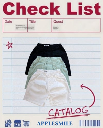 041105簡約短褲(三色)2