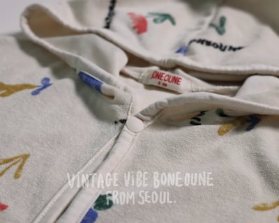 041759花連帽浴袍(兩色)4