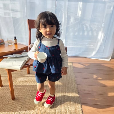 11204愛心牛仔套裝3