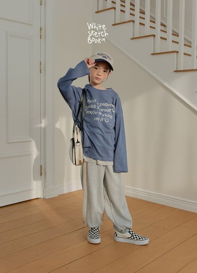 42925側邊寬線條束口褲(八色)10