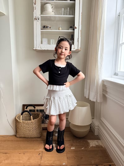 042164點點南瓜裙(兩色)6