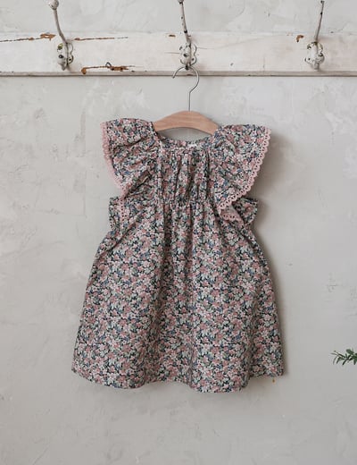 032330花花連身裙(兩色)7