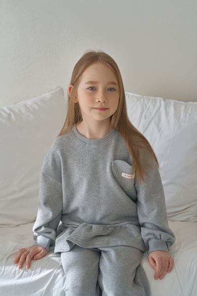 25412灰愛心口袋套裝7