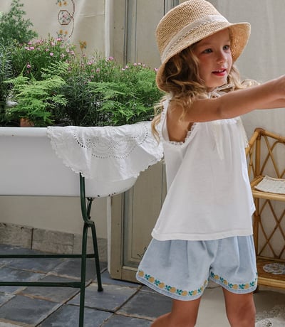 032324小花牛仔短褲(兩色)11