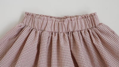 15511花邊格子裙(兩色)5