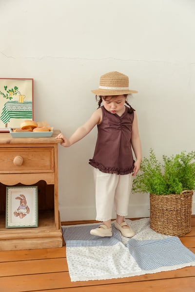 040922下擺花邊褲(兩色)12