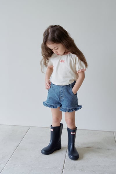 032727荷葉牛仔短褲5