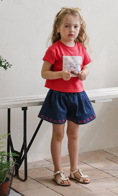 032324小花牛仔短褲(兩色)15