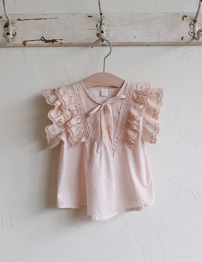 032359浪漫綁帶上衣(兩色)3