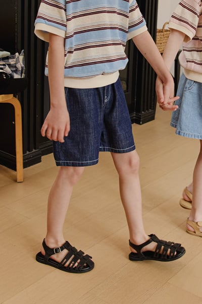 041103深藍牛仔短褲3