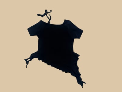 041040造型綁帶上衣(兩色)4