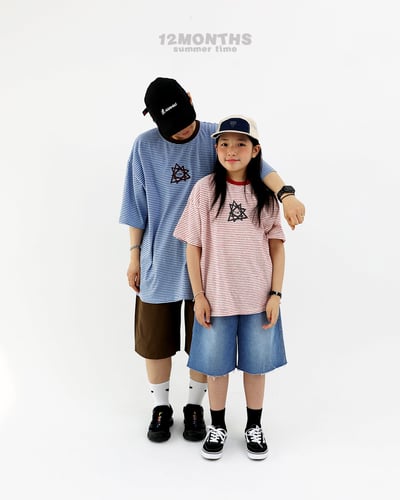 050741親子條紋上衣(兩色)5