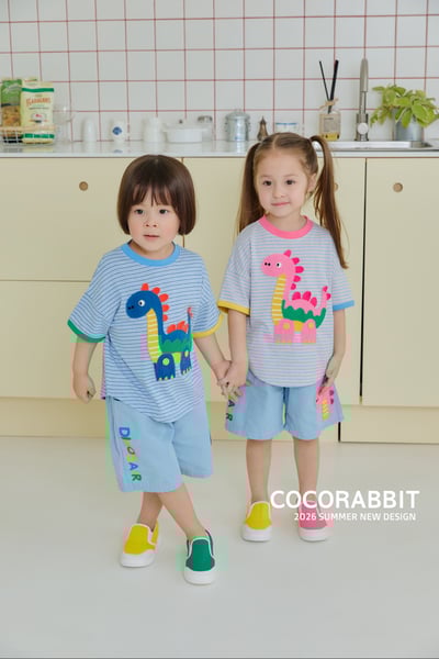 041386英文恐龍短褲(兩色)3