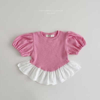 040108造型泡泡袖上衣(兩色)3