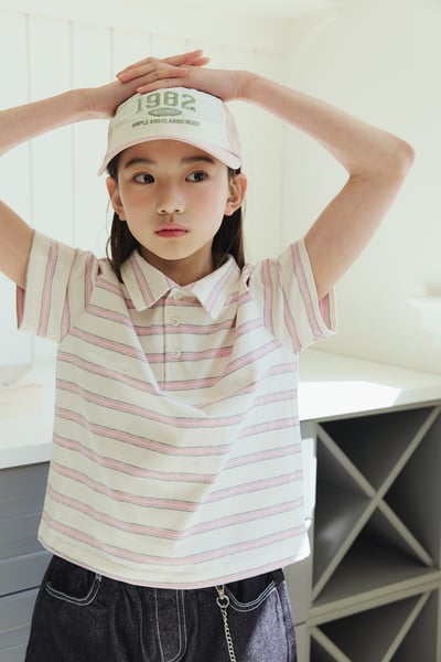 032402翻領條紋上衣(兩色)11