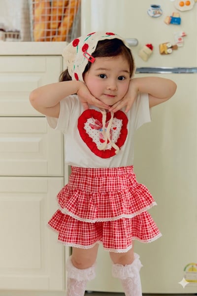 041419櫻桃愛心上衣(兩色)7