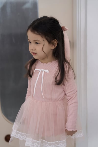 25415蝴蝶結造型連身裙(兩色)11